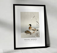 
              Ohara Koson - Two ducks on snowy reed (1900 - 1930) by Ohara Koson (1877-1945)
            