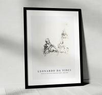
              Leonardo Da Vinci - Studies for the Christ Child with a Lamb 1503-1506
            