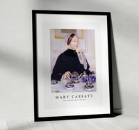 
              Mary Cassatt - Lady at the Tea Table 1883-1885
            