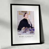 Mary Cassatt - Lady at the Tea Table 1883-1885