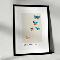 Odilon Redon - Five Butterflies 1912