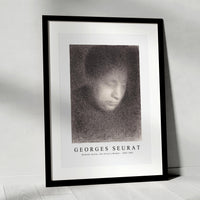 Georges Seurat - Madame Seurat, the Artist's Mother 1882-1883