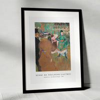Henri De Toulouse–Lautrec - Quadrille at the Moulin Rouge 1892