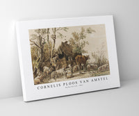 
              Cornelis ploos van amstel - Herder bij stal-1821
            