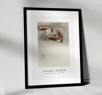 
              Ohara Koson - Ring sparrows in snow (1900 - 1930) by Ohara Koson (1877-1945)
            