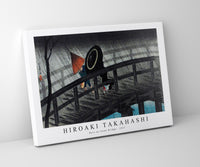 
              Hiroaki Takahashi - Rain on Izumi Bridge (1927)
            