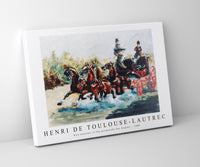 
              Henri De Toulouse–Lautrec - Nice souvenir of the promenade des Anglais 1880
            