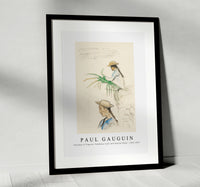 
              Paul Gauguin - Sketches of Figures, Pandanus Leaf, and Vanilla Plant 1891-1893
            