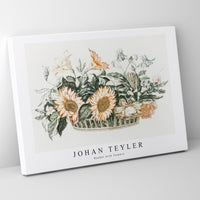 Johan Teyler - Basket with flowers