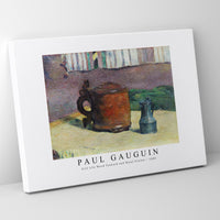 Paul Gauguin - Still Life Wood Tankard and Metal Pitcher 1880