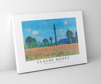 
              Claude Monet - Poppy Field, Giverny 1890-1891
            
