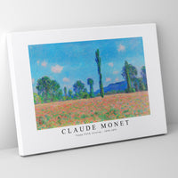 Claude Monet - Poppy Field, Giverny 1890-1891