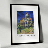 Vincent Van Gogh - The Church at Auvers 1890
