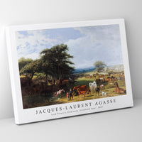 Jacques Laurent Agasse - Lord Rivers's Stud Farm, Stratfield Saye (1807)