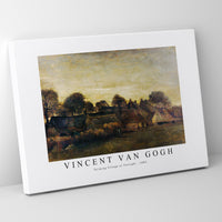 Vincent Van Gogh - Farming Village at Twilight 1884