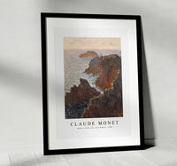 
              Claude Monet - Rocks at Belle-Isle, Port-Domois 1886
            