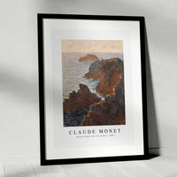 Claude Monet - Rocks at Belle-Isle, Port-Domois 1886