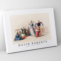 David roberts - Dancing girls at Cairo-1796-1864