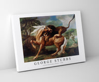 
              George Stubbs - A Lion Attacking a Horse 1762
            