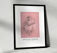 
              Odilon Redon - Seated Dancer 1873-1874
            