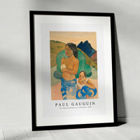 paul Gauguin - Two Tahitian Women in a Landscape 1892