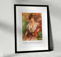 
              Pierre Auguste Renoir - Portrait of Misia Sert (Jeune femme au griffon) 1907
            