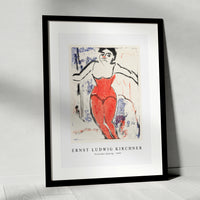 Ernst Ludwig Kirchner - Performer Bowing 1909