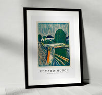 
              Edvard Munch - The Girls on the Bridge 1918
            