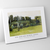 Sir Edward Burne Jones - Landscape - Study painting in high resolution by Sir Edward Burne–Jones