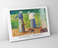 
              Georges Seurat - Haymakers at Montfermeil 1882
            