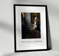
              Johannes Vermeer - Woman Holding a Balance 1664
            
