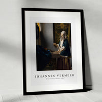 Johannes Vermeer - Woman Holding a Balance 1664