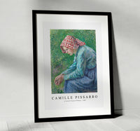 
              Camille Pissarro - A Seated Peasant Woman 1885
            