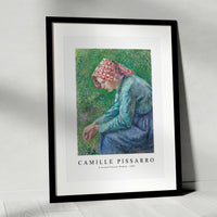 Camille Pissarro - A Seated Peasant Woman 1885