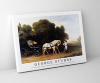 
              George Stubbs - Phaeton with a Pair of Cream Ponies and a Stable–Lad 1780-1784
            