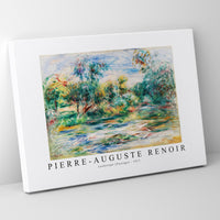 Pierre Auguste Renoir - Landscape (Paysage) 1917