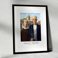 Grant Wood - American Gothic 1930