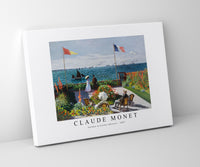 
              Claude Monet - Garden at Sainte-Adresse 1867
            