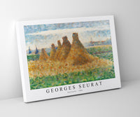 
              Georges Seurat - Haystacks 1882
            