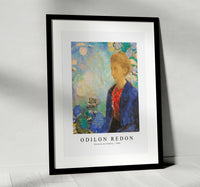 
              Odilon Redon - Baronne de Domecy 1900
            