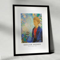 Odilon Redon - Baronne de Domecy 1900