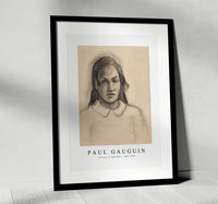 
              Paul Gauguin - Portrait of Tehamana 1891-1893
            