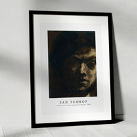 Jan Toorop - Self–portrait of the painter Jan Toorop (1880)