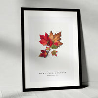 Mary Vaux Walcott - Autumn Leaves (1876)