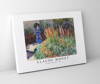 
              Claude Monet - Rounded Flower Bed 1876
            