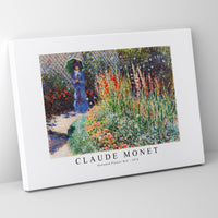 Claude Monet - Rounded Flower Bed 1876
