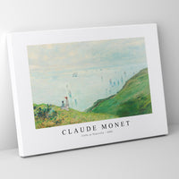 Claude Monet - Cliffs at Pourville 1882