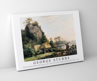 
              George Stubbs - Two Gentlemen Going a Shooting, with a View of Creswell Crags, Taken on the Spot 1767
            