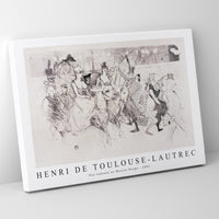 Henri De Toulouse–Lautrec - Une redoute au Moulin Rouge 1893