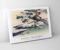 
              Kogyo Tsukioka - Tree and chrysanthemums (1890–1900)
            